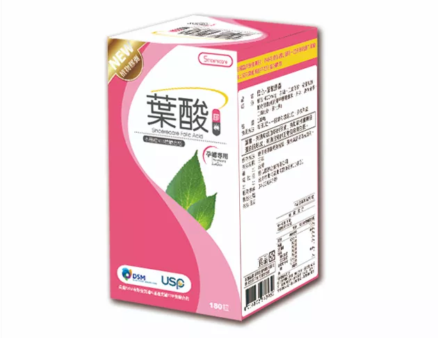 橙心-葉酸膠囊180粒