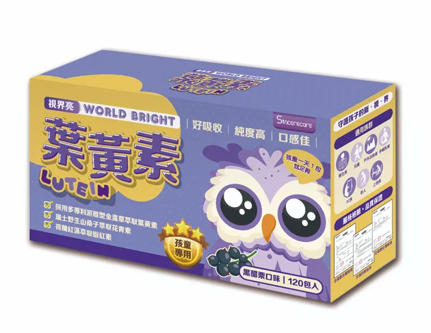 視界亮-葉黃素三素粉包120入