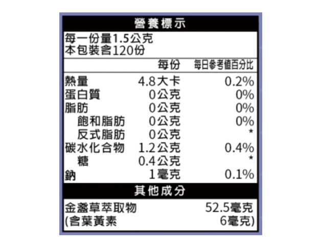 視界亮葉黃素三素粉包120入